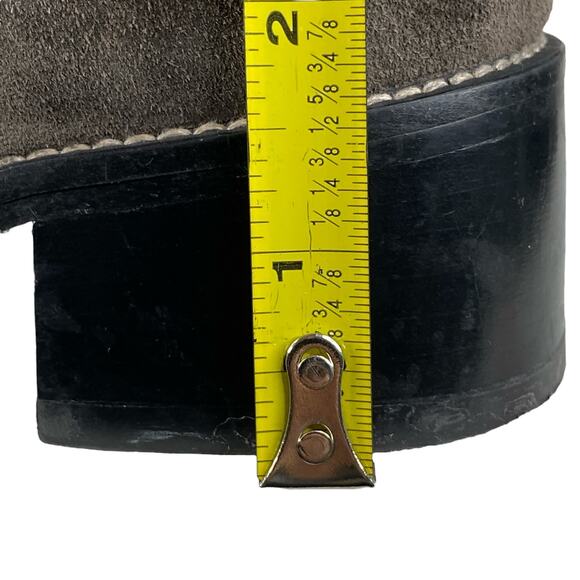 Stuart Weitzman Women’s Actnatural Gray Suede Pull On Ankle Boot Size US 9 - Picture 13 of 13